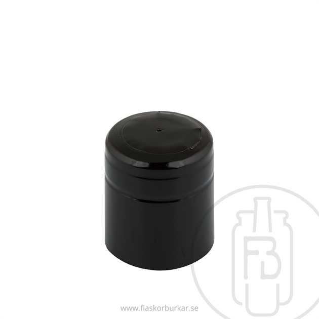 Ktymphätta svart blank 35,5x40mm